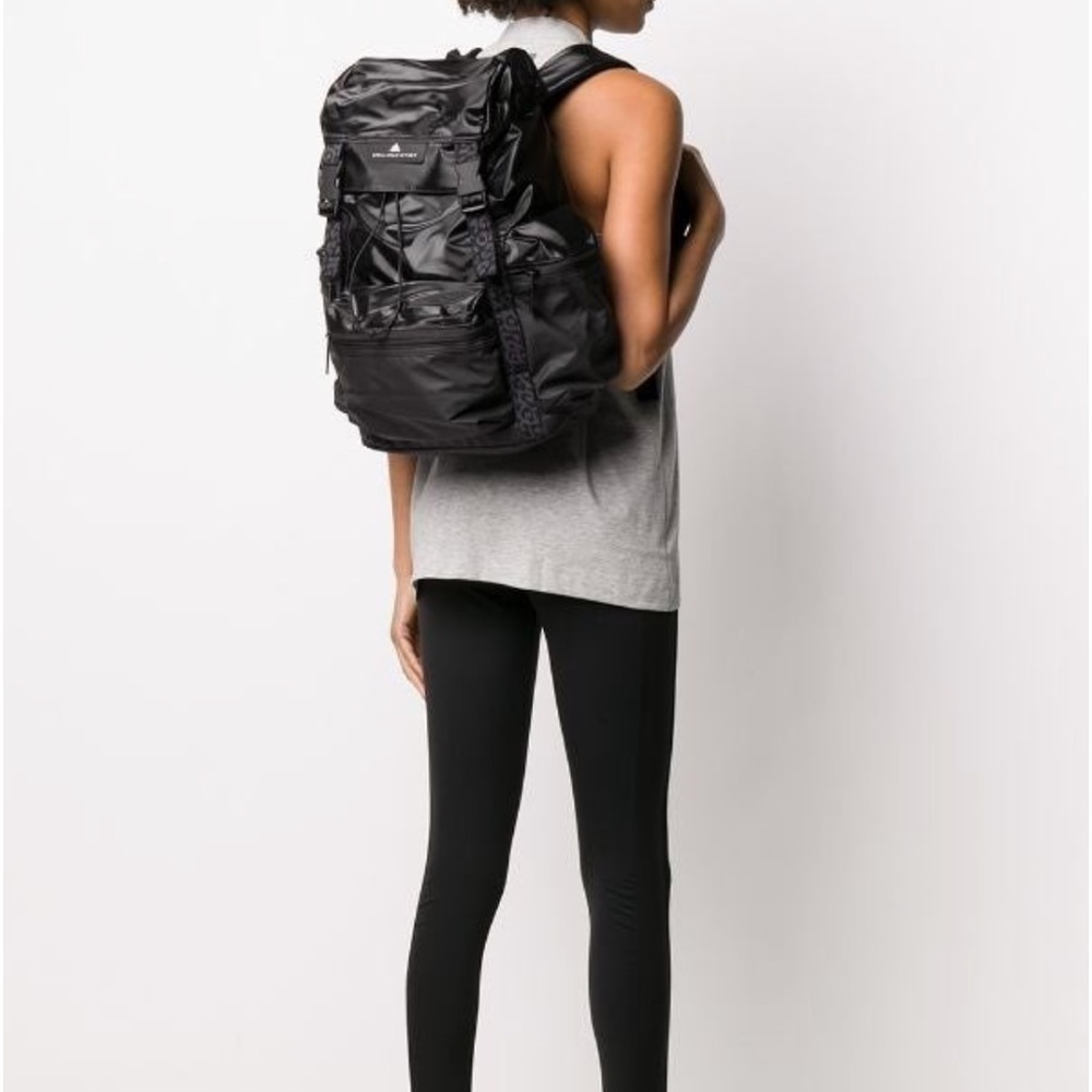 Stella McCartney Adidas black backpack
